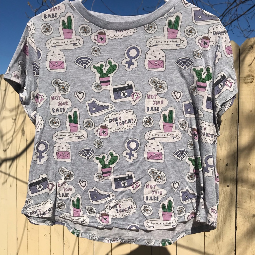 H&M grey tee